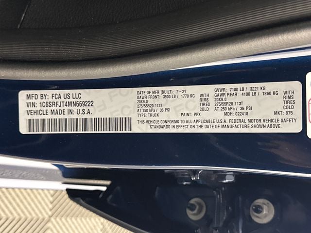2021 RAM 1500 Laramie