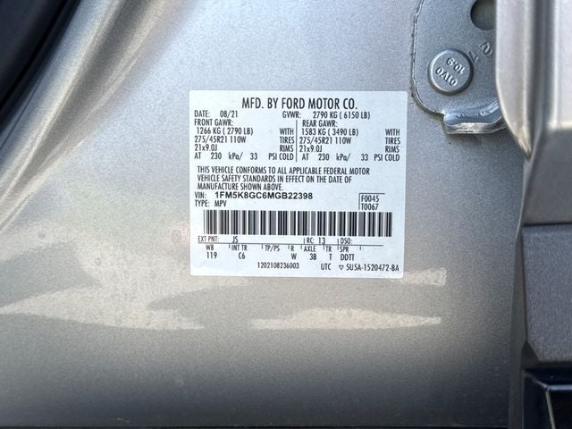 2021 Ford Explorer ST