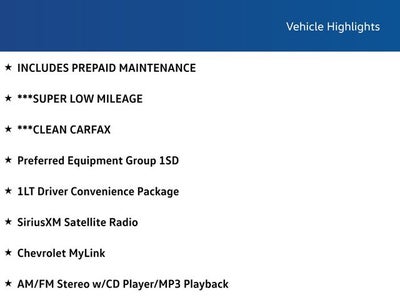 2016 Chevrolet Cruze Limited LT
