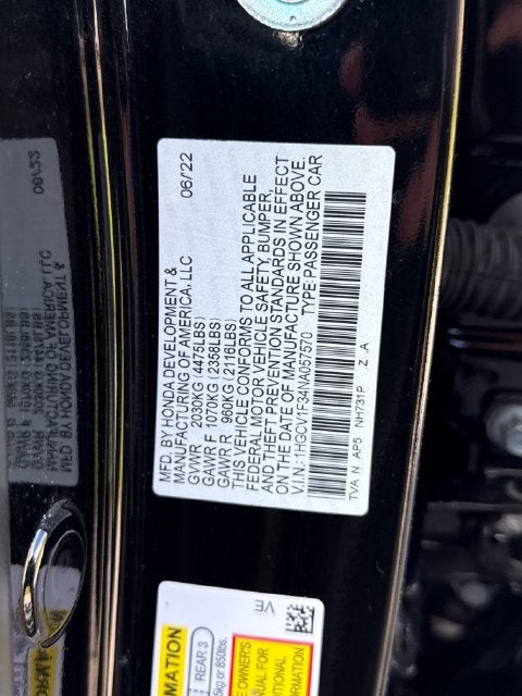 2022 Honda Accord Sport