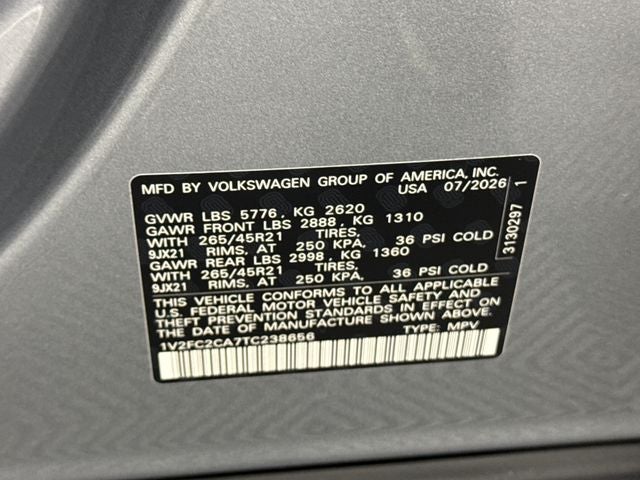 2026 Volkswagen Atlas Cross Sport 2.0T SEL Premium R-Line