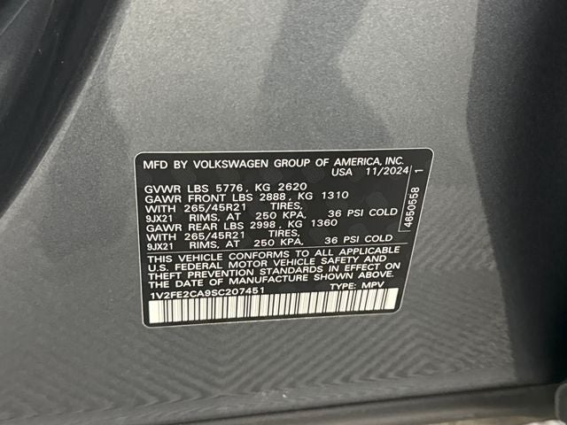 2025 Volkswagen Atlas Cross Sport 2.0T SEL Premium R-Line