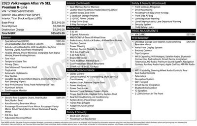2023 Volkswagen Atlas 3.6L V6 SEL Premium R-Line