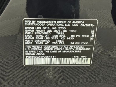 2023 Volkswagen Atlas 3.6L V6 SE w/Technology