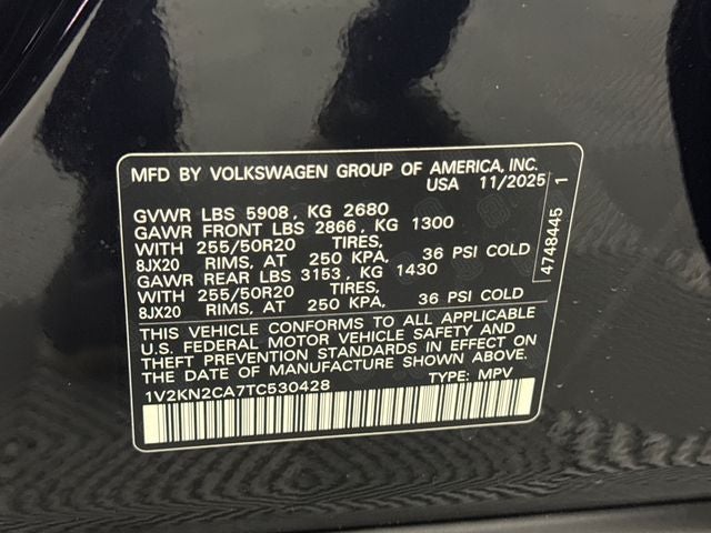2026 Volkswagen Atlas 2.0T SE w/Technology