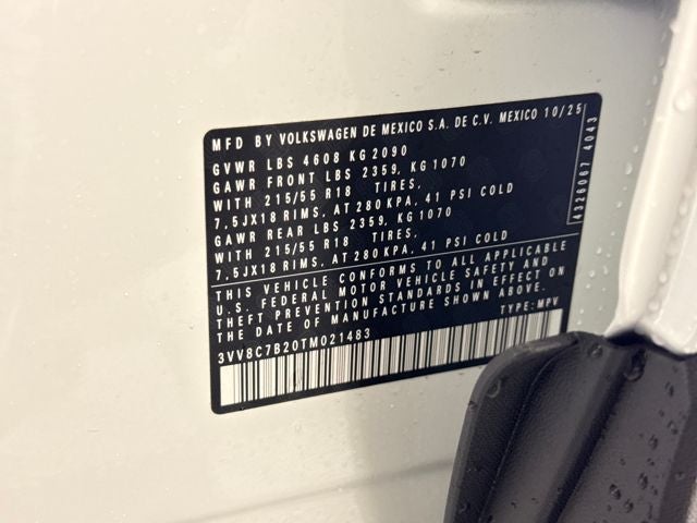 2026 Volkswagen Taos S