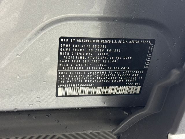 2026 Volkswagen Tiguan S