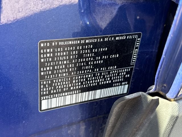 2022 Volkswagen Taos S