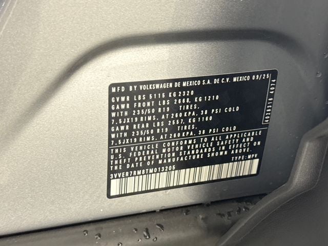 2026 Volkswagen Tiguan SE