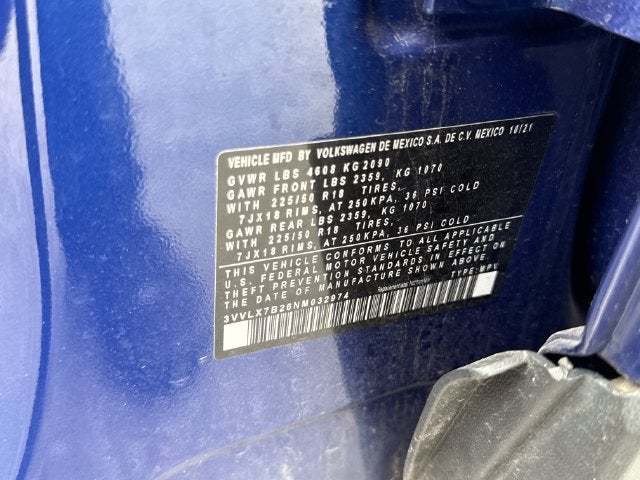 2022 Volkswagen Taos Base