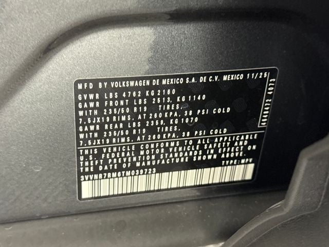 2026 Volkswagen Tiguan SE