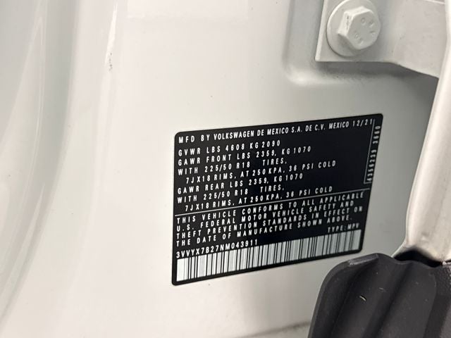 2022 Volkswagen Taos SE