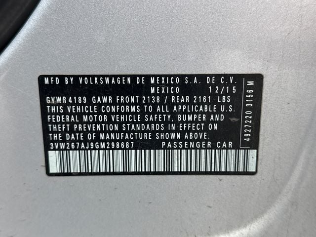 2016 Volkswagen Jetta 1.4T S