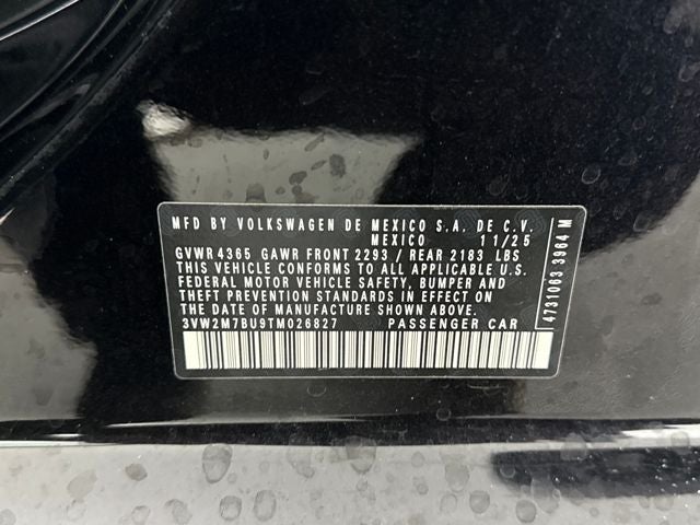 2026 Volkswagen Jetta GLI Autobahn