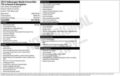 2013 Volkswagen Beetle Base
