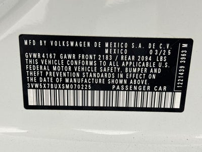2025 Volkswagen Jetta S