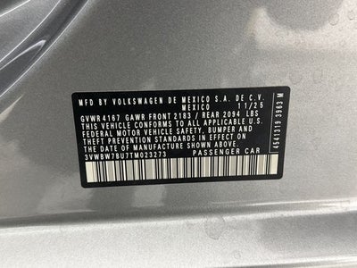 2026 Volkswagen Jetta Sport