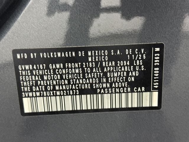 2026 Volkswagen Jetta Sport