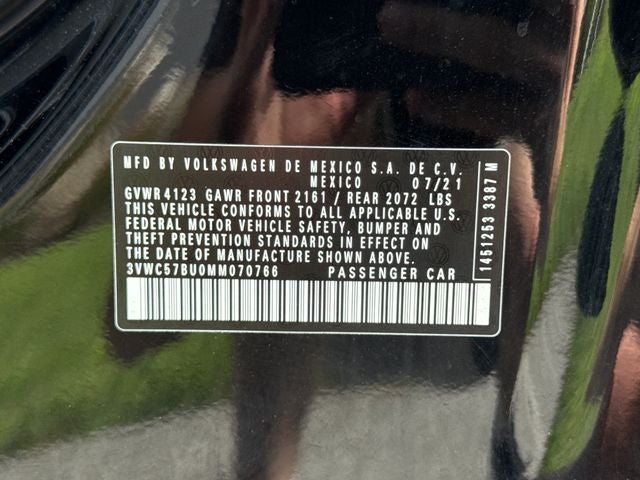 2021 Volkswagen Jetta S