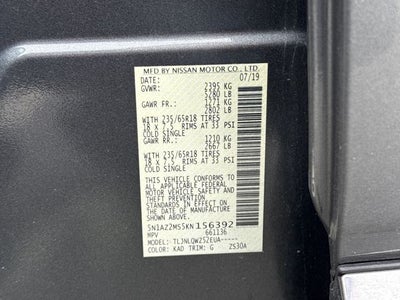 2019 Nissan Murano SV