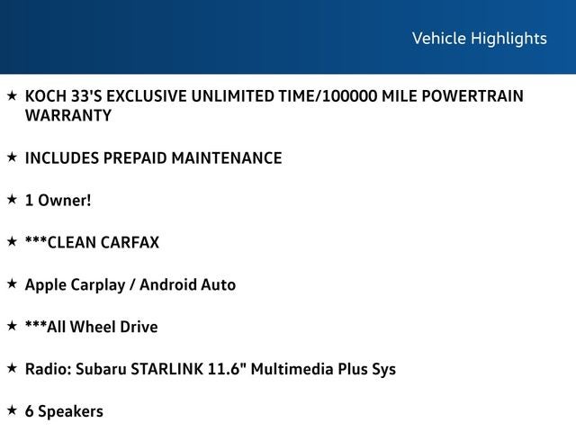 2024 Subaru Crosstrek Premium