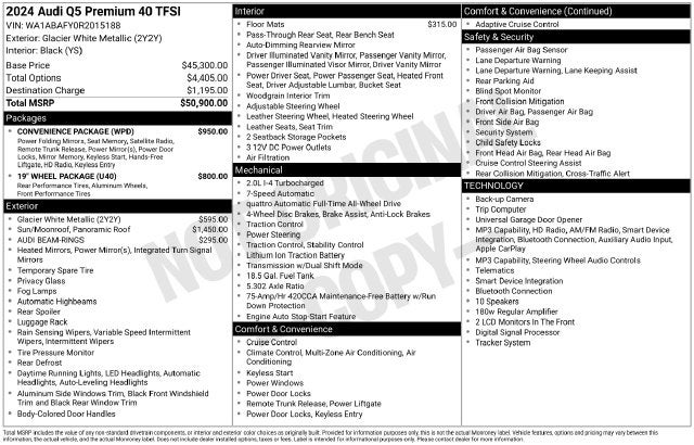 2024 Audi Q5 Premium