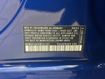 2024 Volkswagen Golf R 2.0T DSG