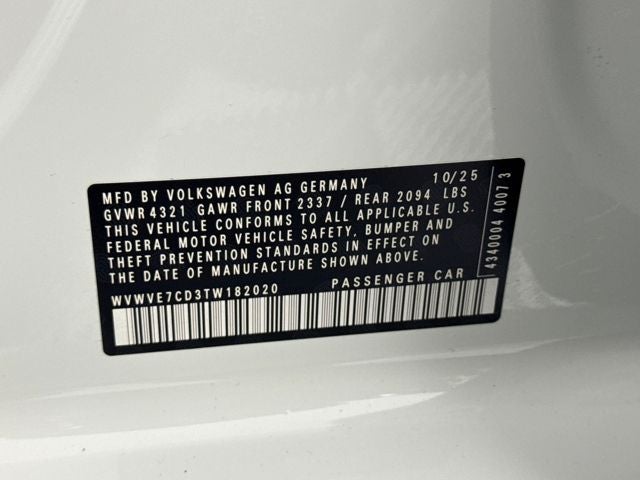 2026 Volkswagen Golf GTI Autobahn