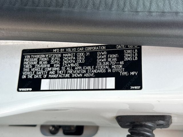 2015 Volvo XC60 T6