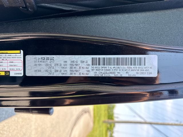 2018 Jeep Wrangler JK Unlimited Sport