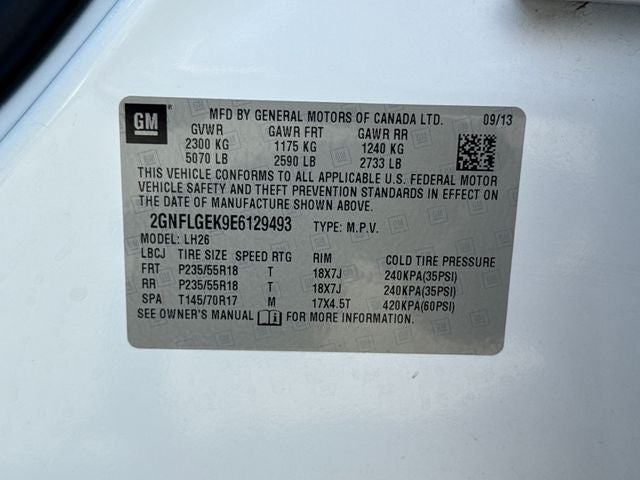 2014 Chevrolet Equinox LT 2LT