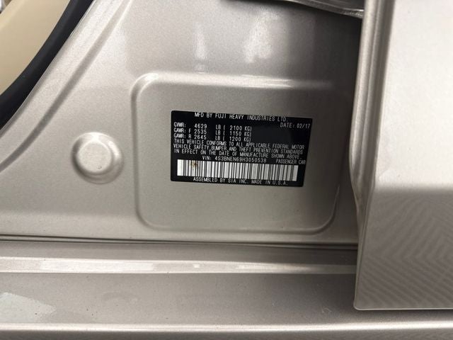 2017 Subaru Legacy 3.6R Limited