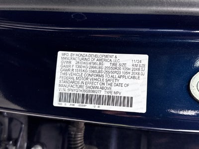 2025 Honda Pilot Sport