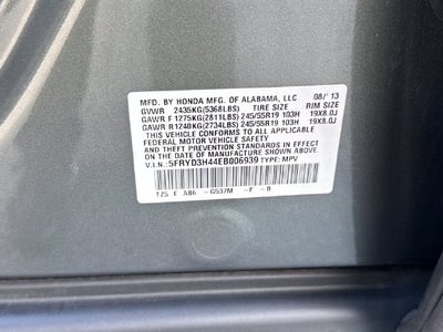 2014 Acura MDX 3.5L Technology Package