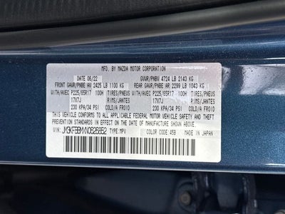 2022 Mazda Mazda CX-5 2.5 S Select Package