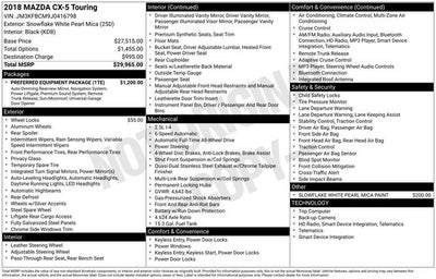 2018 Mazda Mazda CX-5 Touring