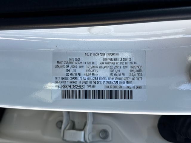 2025 Mazda Mazda CX-90 3.3 Turbo Select