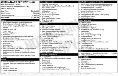 2024 Mazda Mazda CX-90 PHEV Preferred