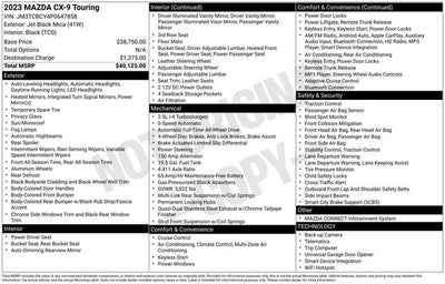 2023 Mazda Mazda CX-9 Touring