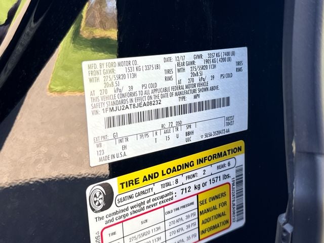 2018 Ford Expedition Limited