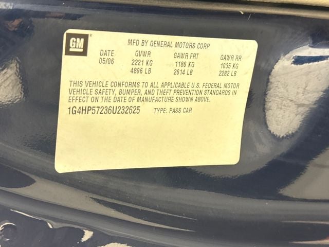 2006 Buick Lucerne CX