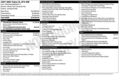 2021 GMC Yukon XL AT4