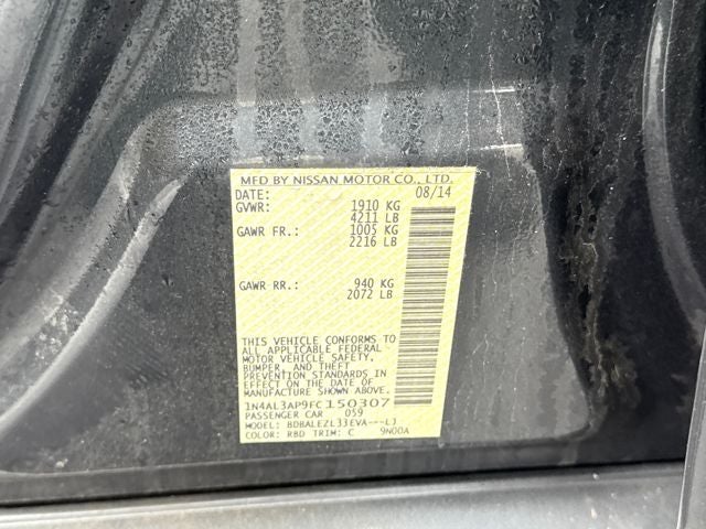 2015 Nissan Altima 2.5 S