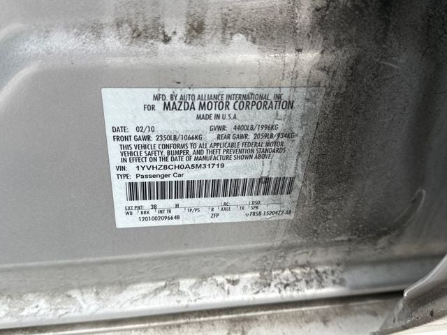 2010 Mazda Mazda6 i Touring Plus