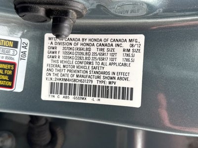 2012 Honda CR-V EX