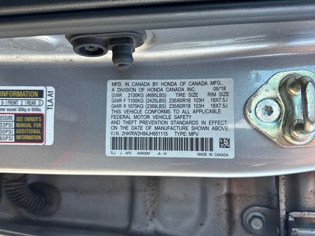 2018 Honda CR-V EX-L