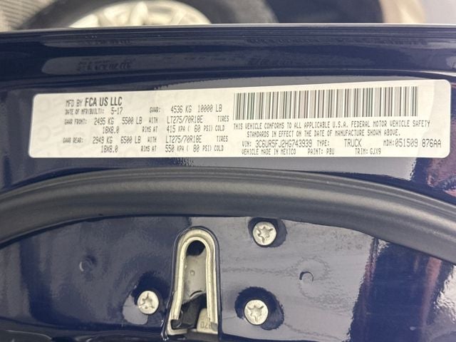 2017 RAM 2500 Laramie