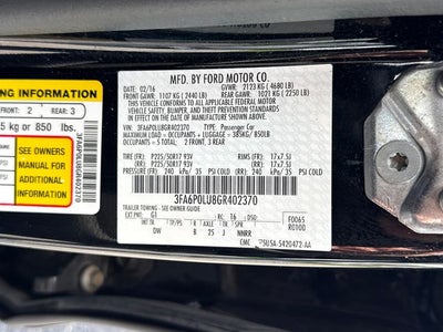 2016 Ford Fusion Hybrid SE
