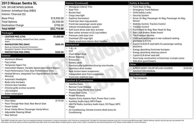 2013 Nissan Sentra SL