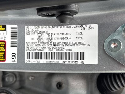 2023 Toyota Tacoma SR V6